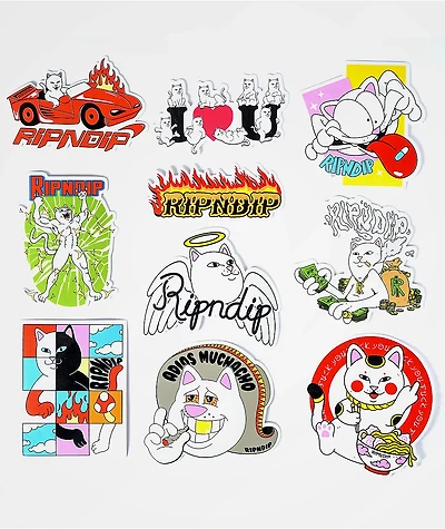 RIPNDIP 3 Assorted Sticker Pack