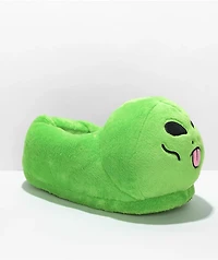 RIPNDIP Alien Green Slippers