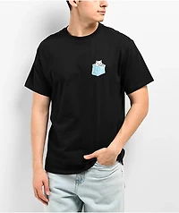 RIPNDIP Bag of Puss Black T-Shirt