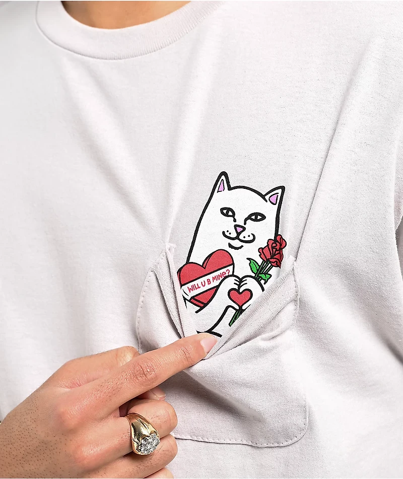 RIPNDIP Be Mine Grey T-Shirt