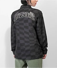 RIPNDIP Black Checkered Coaches Jacket