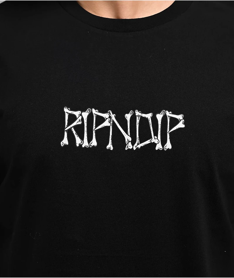 RIPNDIP Bones Black T-Shirt