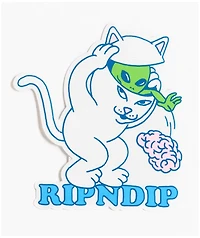 RIPNDIP Brain Dead Sticker