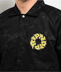 RIPNDIP Burn Heck Black Coaches Jacket