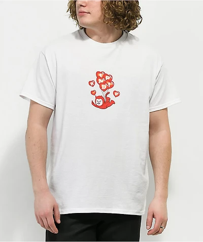 RIPNDIP Cupid's Nightmare White T-Shirt