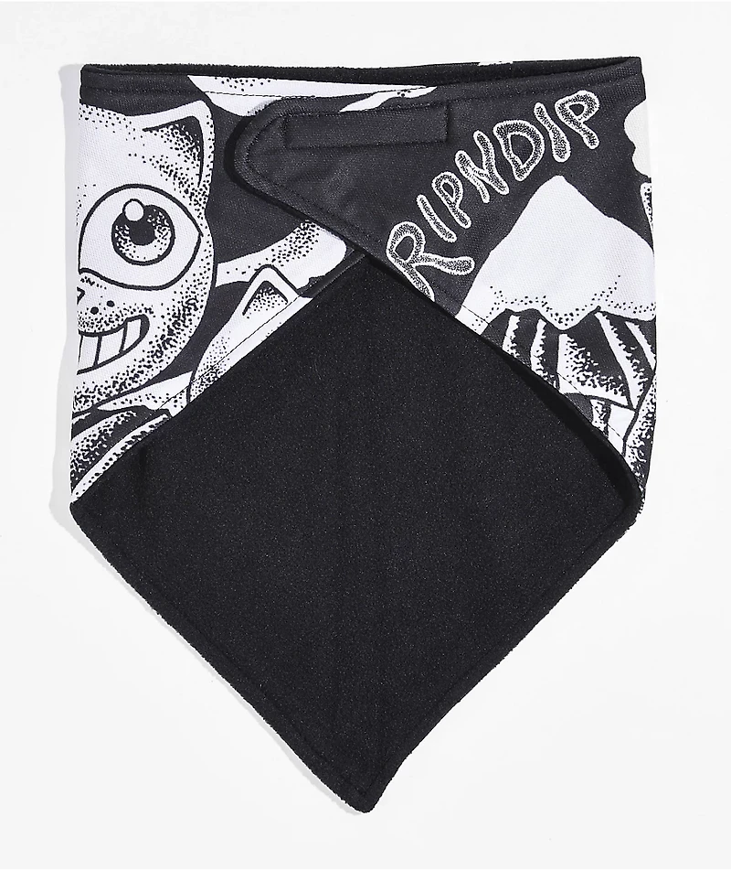 RIPNDIP DTFantasy Black & White Snow Bandana