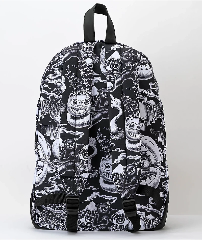 RIPNDIP Dark Twisted Fantasy Black Backpack