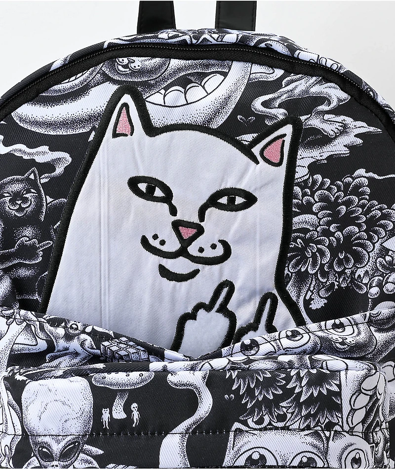 RIPNDIP Dark Twisted Fantasy Black Backpack