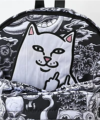 RIPNDIP Dark Twisted Fantasy Black Backpack
