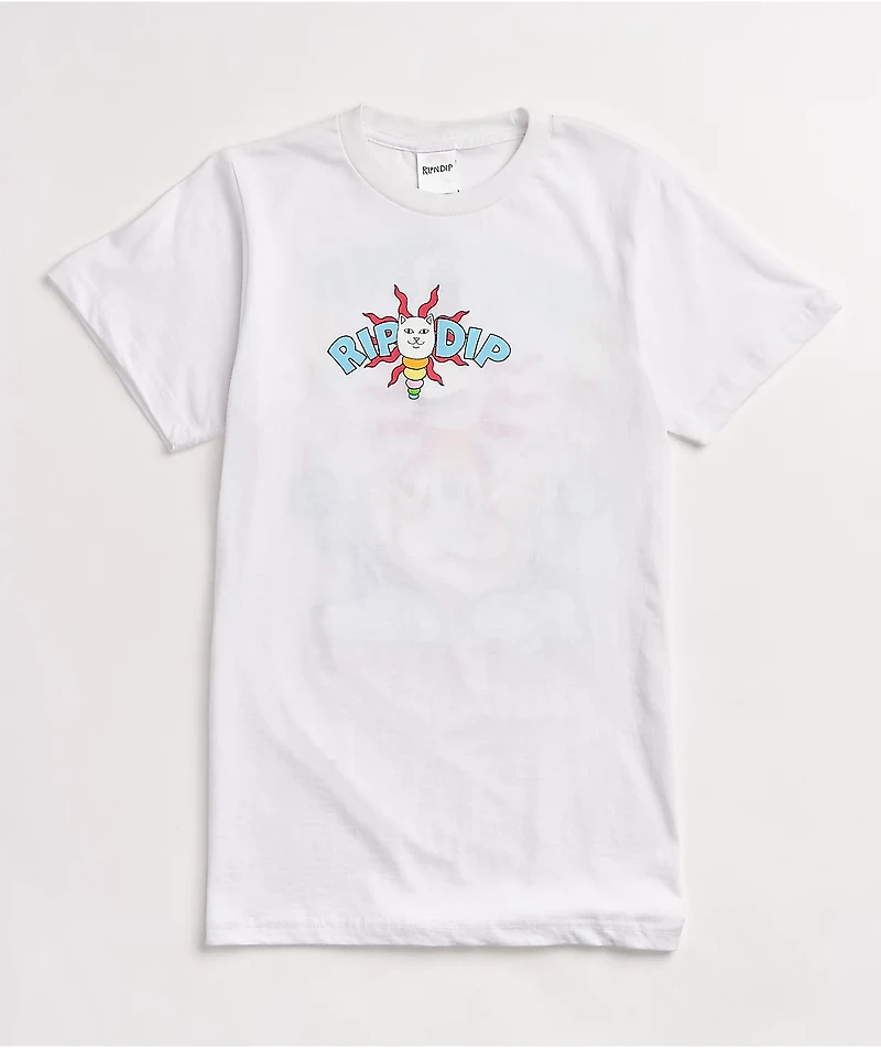 RIPNDIP Ethereal White T-Shirt