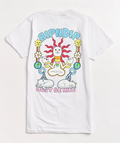 RIPNDIP Ethereal White T-Shirt