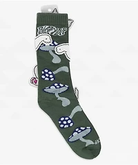 RIPNDIP Euphoria Alpine Green Crew Socks