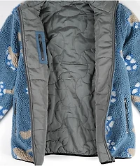 RIPNDIP Euphoria Grey Reversible Fleece Jacket