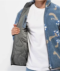 RIPNDIP Euphoria Grey Reversible Fleece Jacket