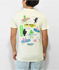 RIPNDIP Everybody Surfs Cream T-Shirt