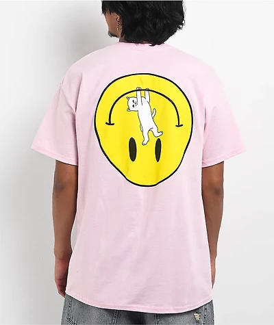 RIPNDIP Everything Will Be Okay Pink T-Shirt