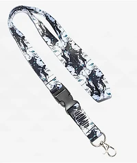RIPNDIP Family Tree Black Lanyard