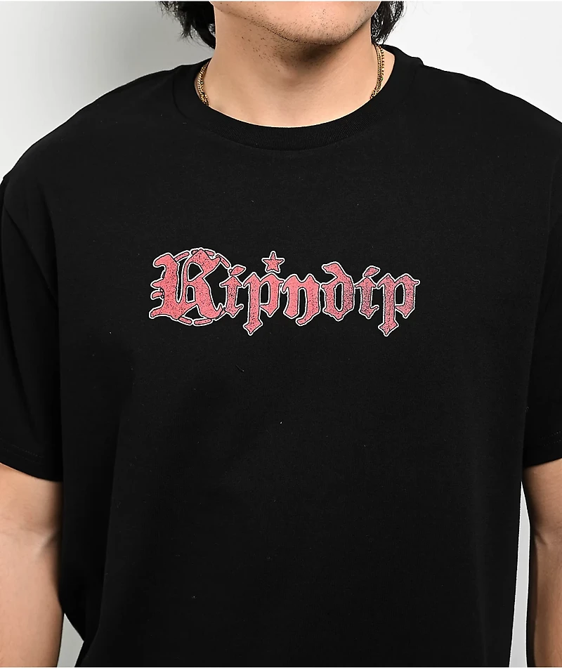 RIPNDIP Fein Black T-Shirt