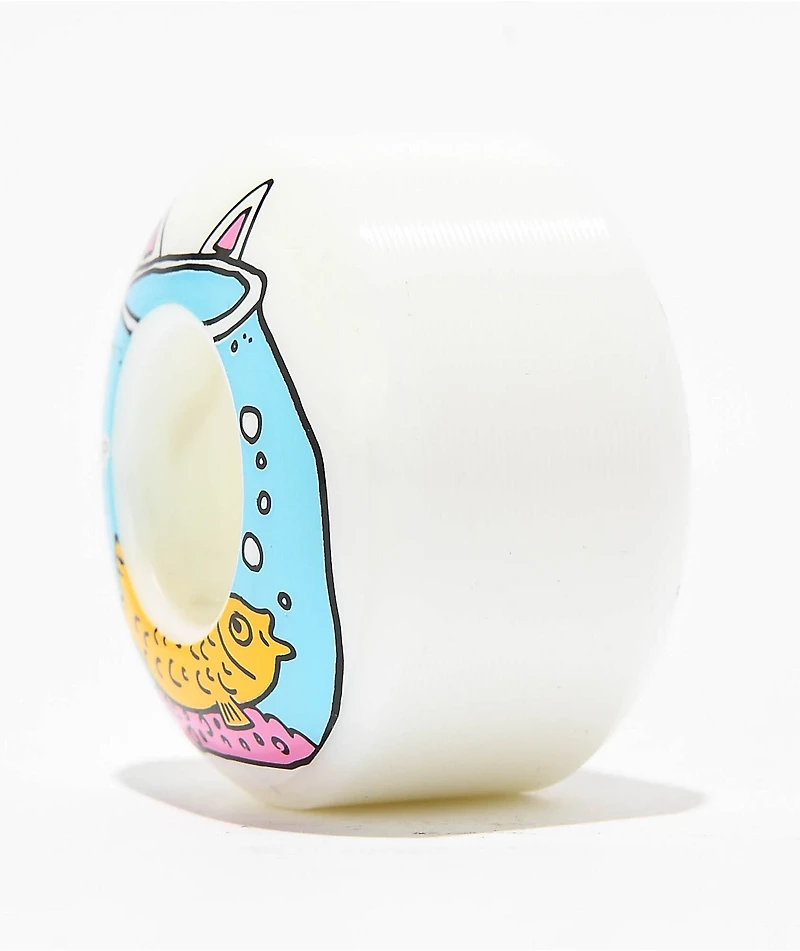 RIPNDIP Finding Nerm 50mm White Skateboard Wheels