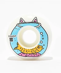 RIPNDIP Finding Nerm 50mm White Skateboard Wheels