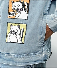 RIPNDIP Frustration Blue Denim Jacket