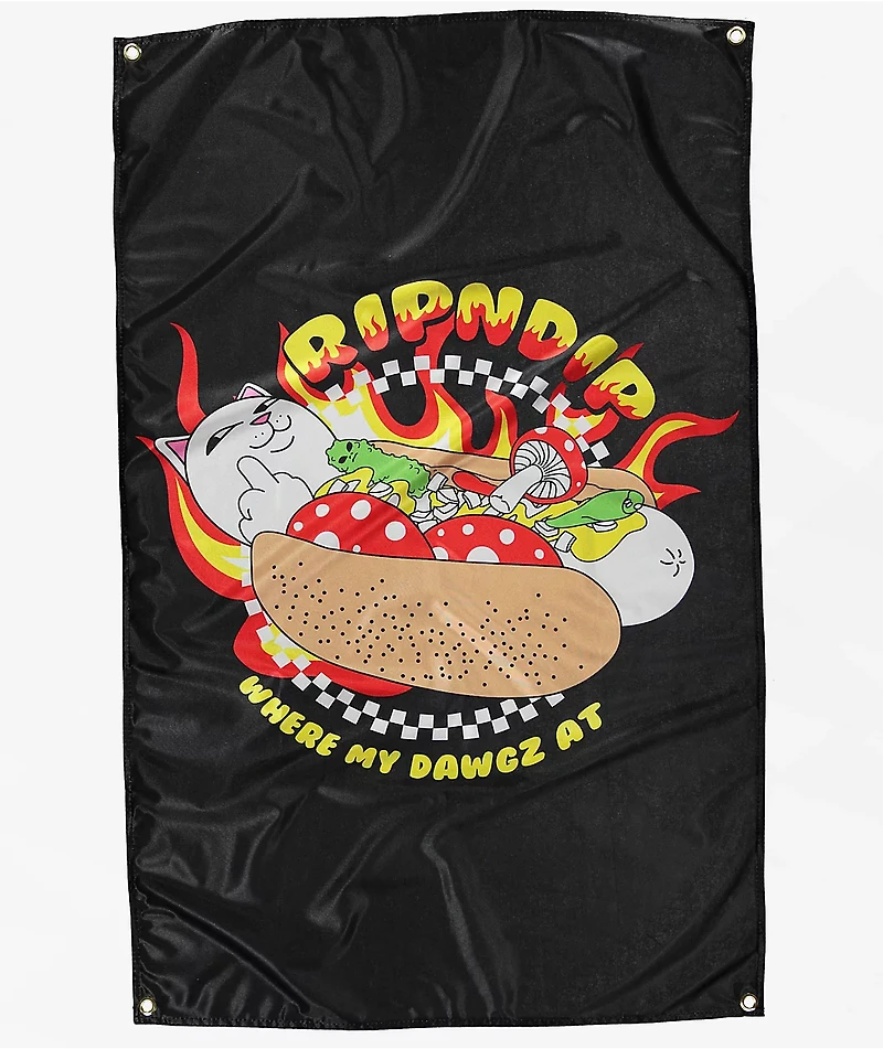 RIPNDIP Glizzy Black Banner
