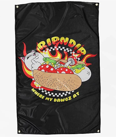RIPNDIP Glizzy Black Banner