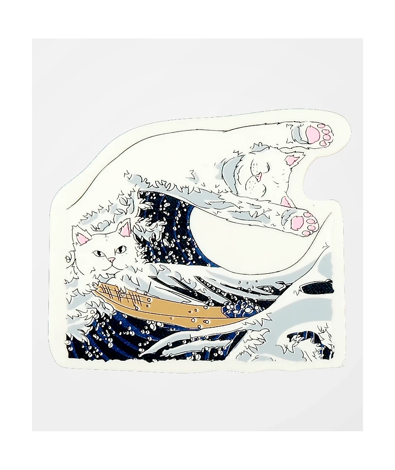 RIPNDIP Great Wave Sticker