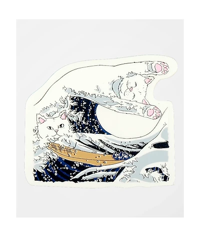 RIPNDIP Great Wave Sticker