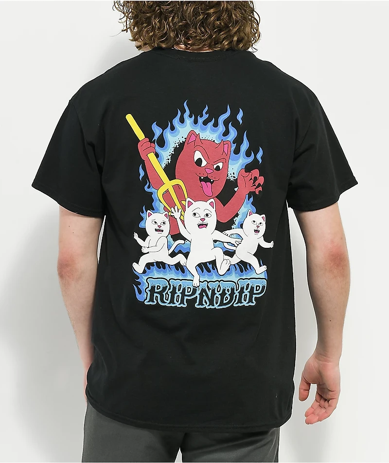 RIPNDIP Hades Black T-Shirt