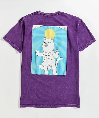 RIPNDIP Halo Purple T-Shirt