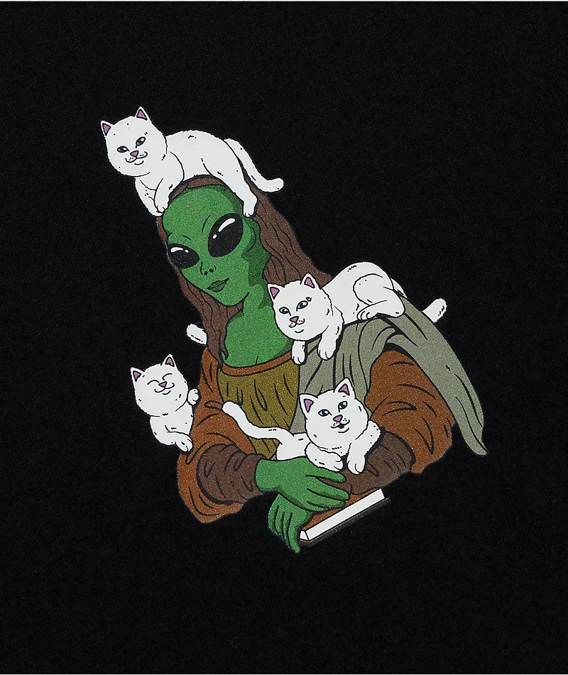 RIPNDIP Here All Along Black T-Shirt