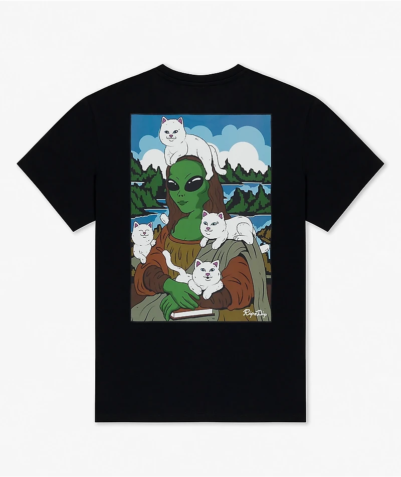 RIPNDIP Here All Along Black T-Shirt