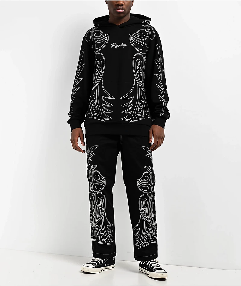 RIPNDIP Howdy Chainstitch Black Pants