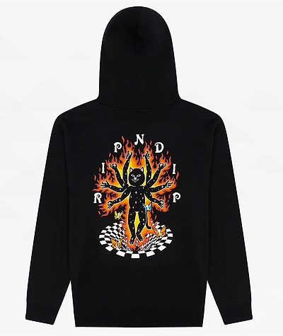 RIPNDIP Illusion Jerm Black Hoodie