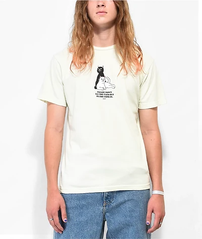RIPNDIP Keep The Cats Lime Green T-Shirt