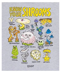 RIPNDIP Know Ur Shrooms Grey Hoodie