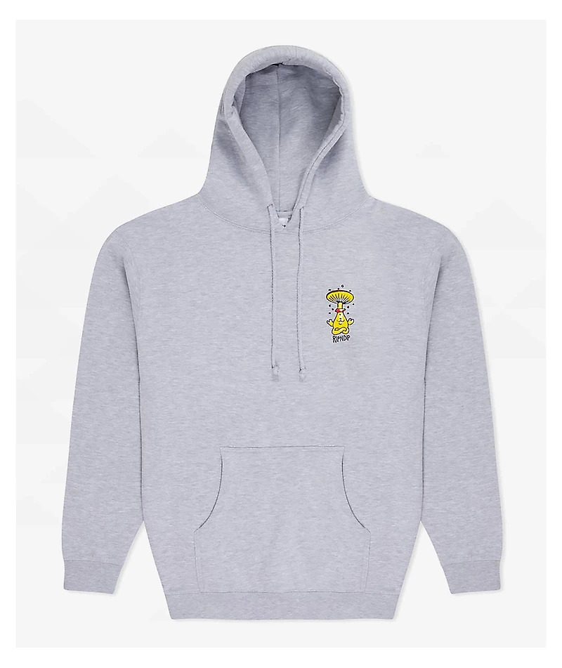 RIPNDIP Know Ur Shrooms Grey Hoodie