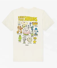 RIPNDIP Know Ur Shrooms Natural T-Shirt
