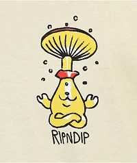 RIPNDIP Know Ur Shrooms Natural T-Shirt