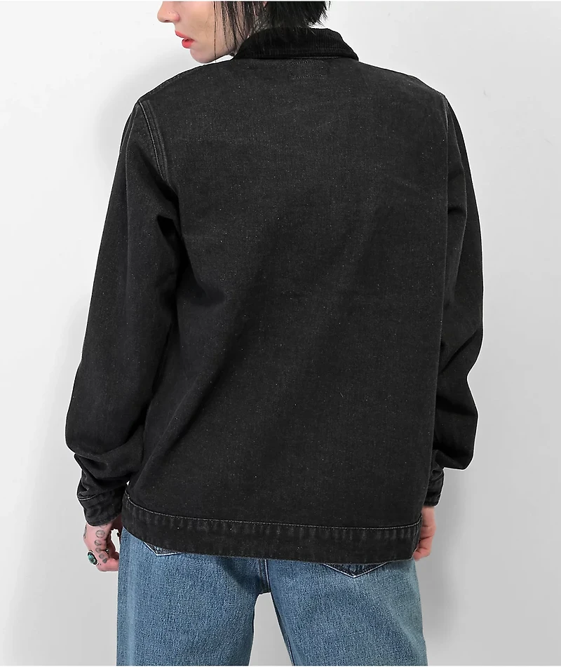 RIPNDIP La Brea Peeking Nermal Black Denim Jacket