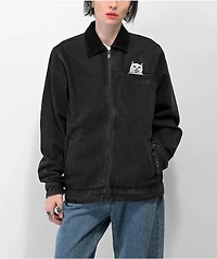 RIPNDIP La Brea Peeking Nermal Black Denim Jacket