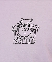 RIPNDIP Lei'd Mauve T-Shirt