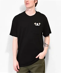 RIPNDIP Let's Get This Bread Black Pocket T-Shirt