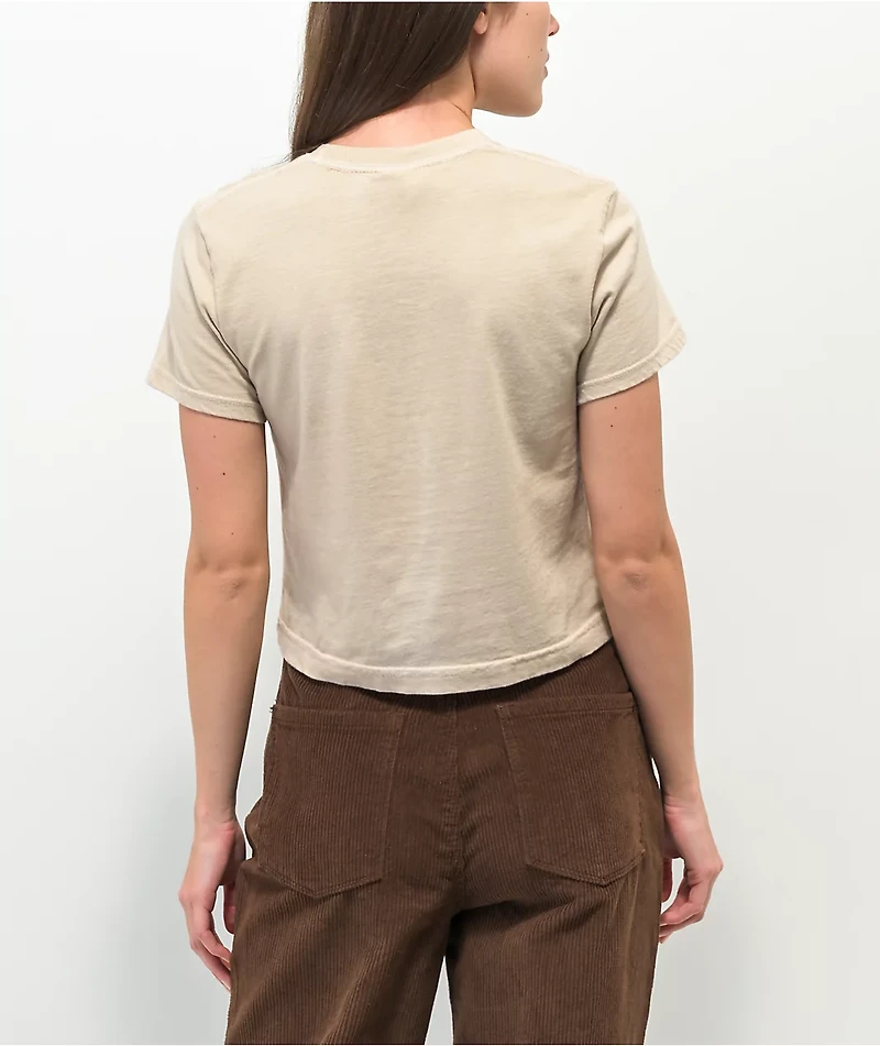 RIPNDIP Limbo Cream Crop T-Shirt