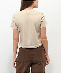 RIPNDIP Limbo Cream Crop T-Shirt