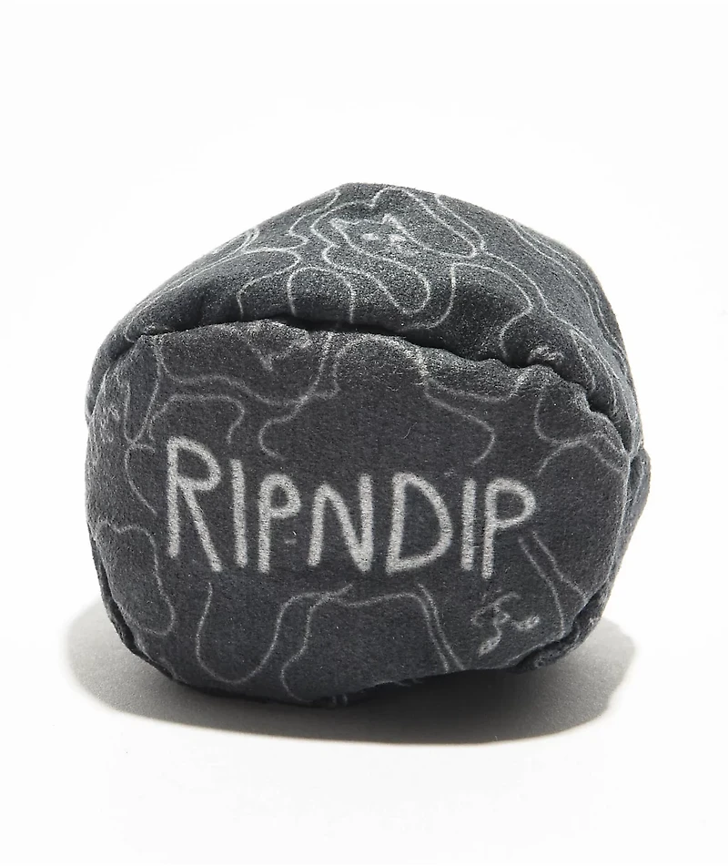 RIPNDIP Line Camo Grey Hacky Sack