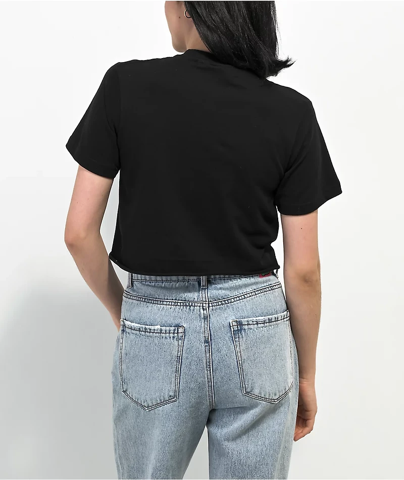 RIPNDIP Lord Devil Black Crop Pocket T-Shirt