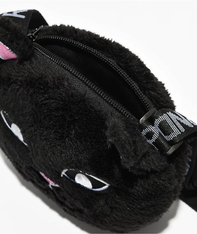RIPNDIP Lord Jermal Black Sherpa Crossbody Bag