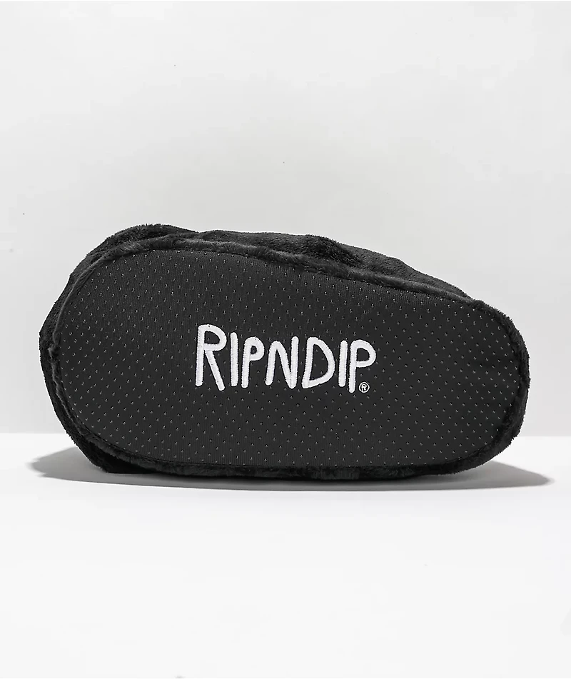 RIPNDIP Lord Jermal Black Slippers